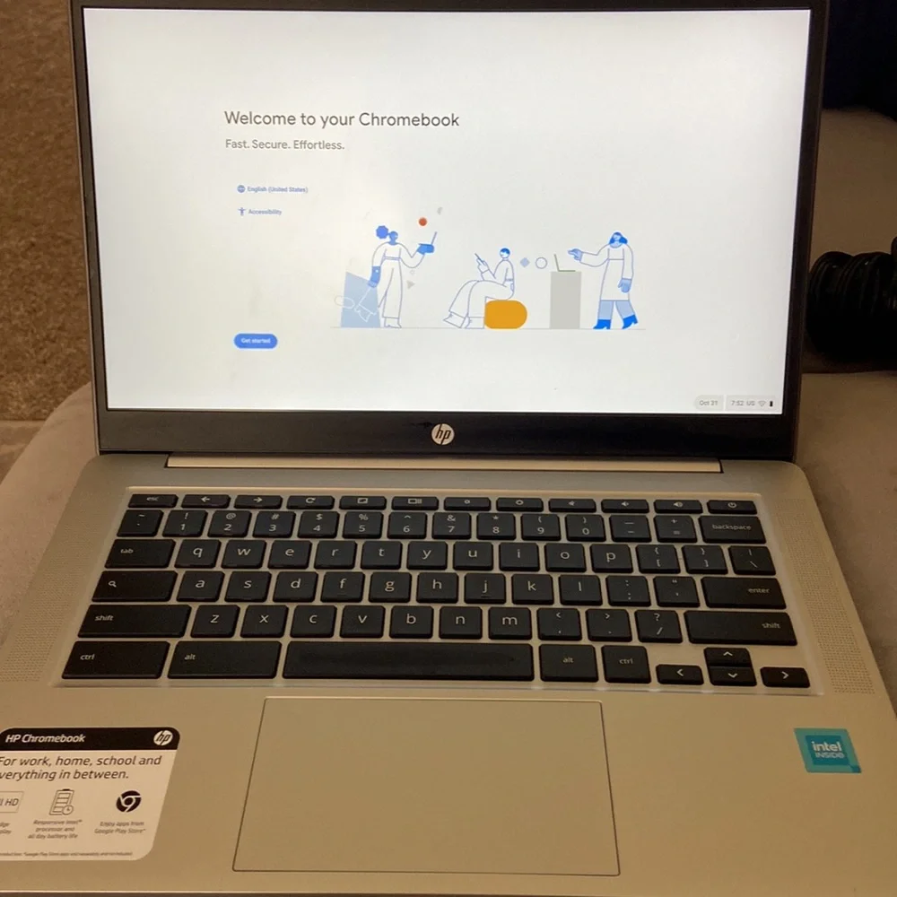 HP Chromebook; Model: 14a-na1043cl